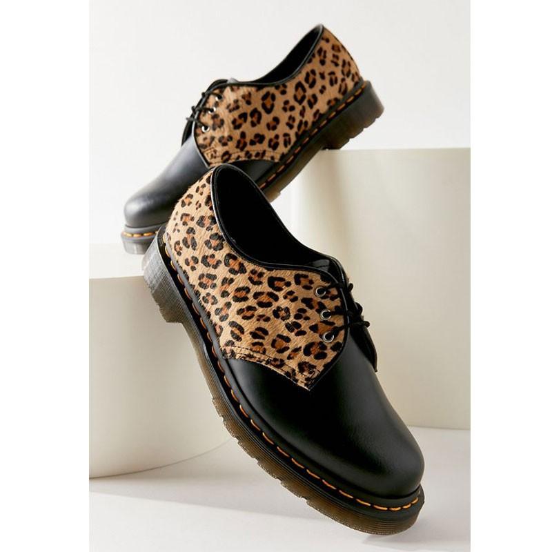 Dr. Martens ドクターマーチン 1461LEOPARD レオパード オックスフォード ローファー 厚底 ユニセックス　正規品・送料無料　 US直輸入