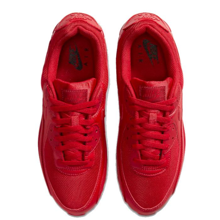 メール便無料 ナイキ 赤 スニーカー メンズ Nike オールレッド 90 エアマックス スニーカー Labelians Fr