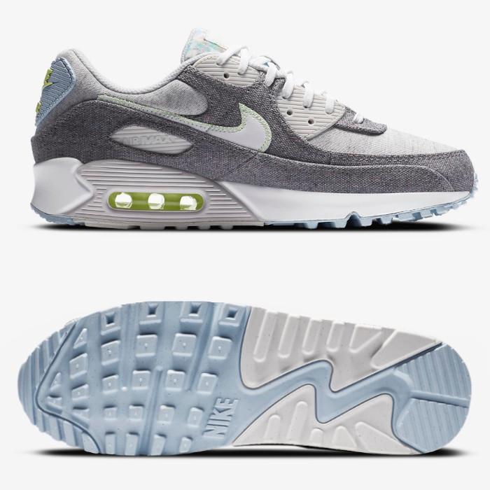 NIKE Air Max 90 NRG ナイキ エアマックス90 グレー エコ リサイクル素材 スニーカー メンズ CK6467-001 US正規品  送料無料 US直輸入