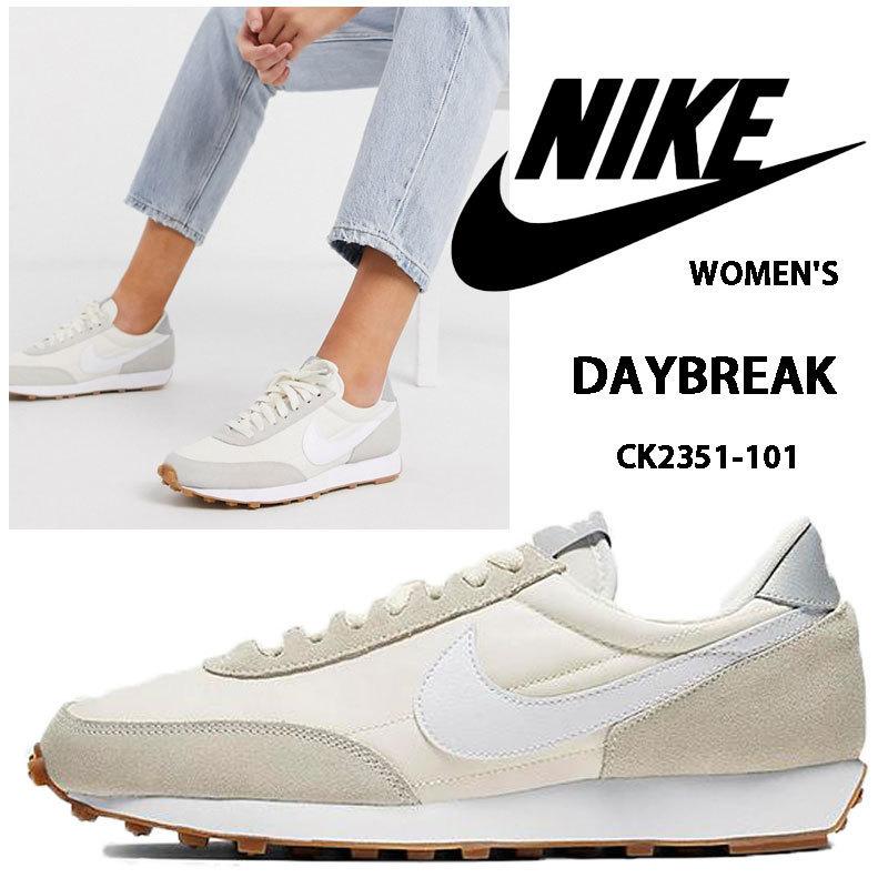 Nike WMSN Daybreak Summit White/Pale Ivory ãã¤ã ã¦ã£ã¡ã³ãº ãã¤ãã¬ã¤ã¯ ãµããã ãã¯ã¤ã/ãã¼ã« ã¢ã¤ããªã¼ 23.5cm - pispk