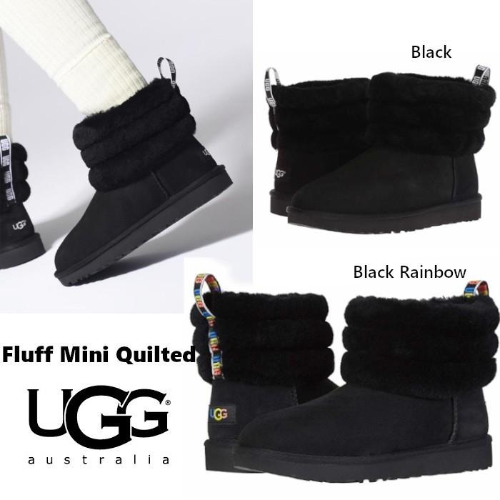 ugg fluff mini quilted