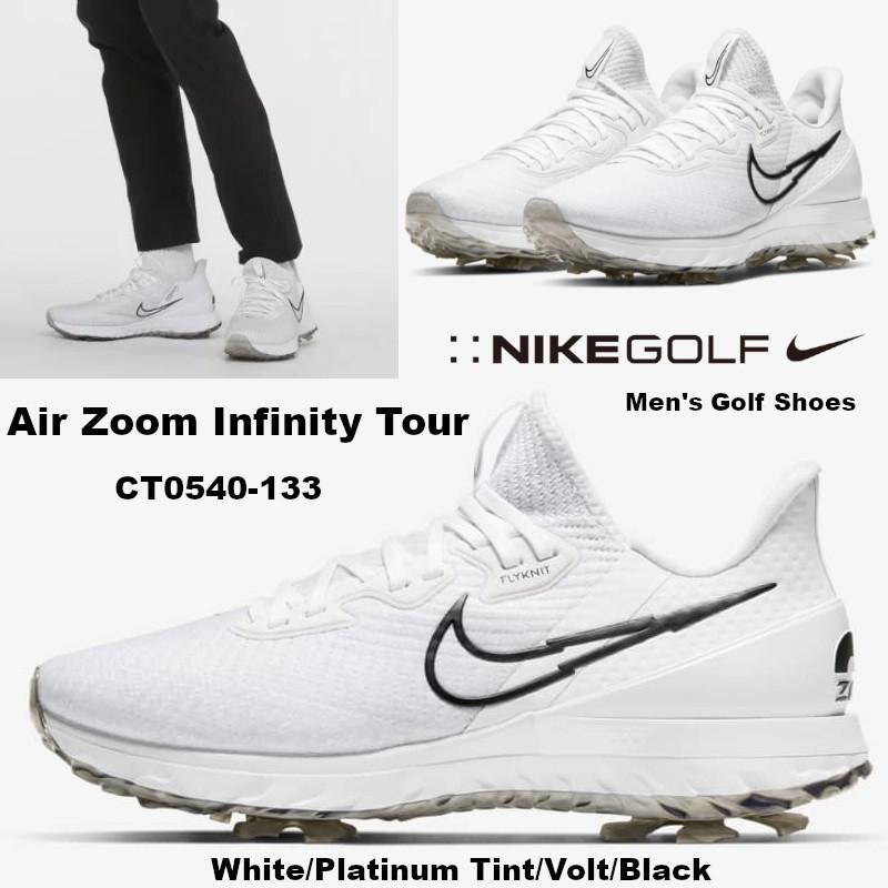 NIKE☆AIR ZOOM INFINITY TOUR BOA☆WHITE/VOLT☆ゴルフシューズ - www