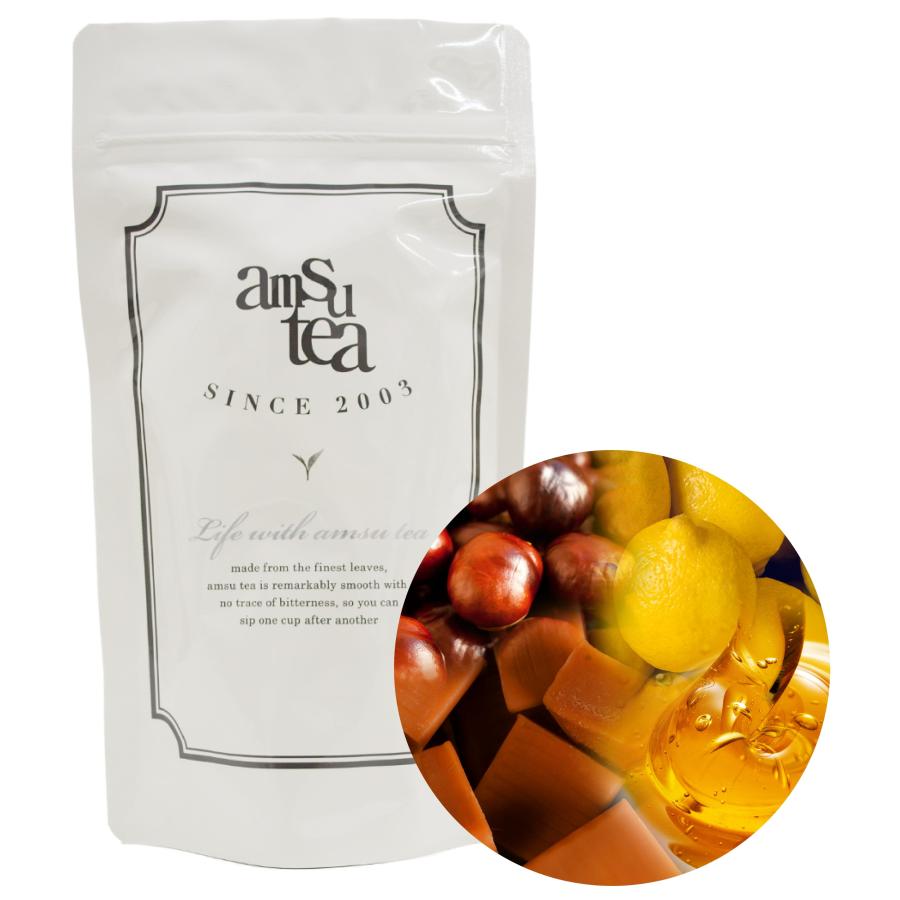 amsu tea (アムシュティー) フレーバーティー キャラメルハニー ティーバッグ15袋 caramelhoney15amsu