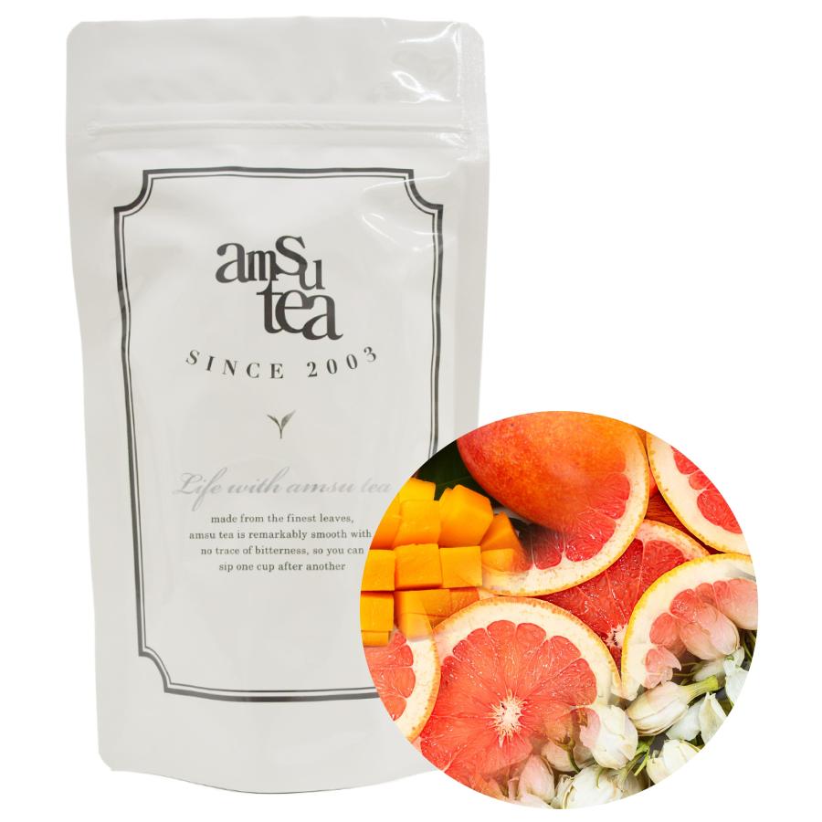 amsu tea (アムシュティー) フレーバーティー マンゴールビー ティーバッグ100袋 | 