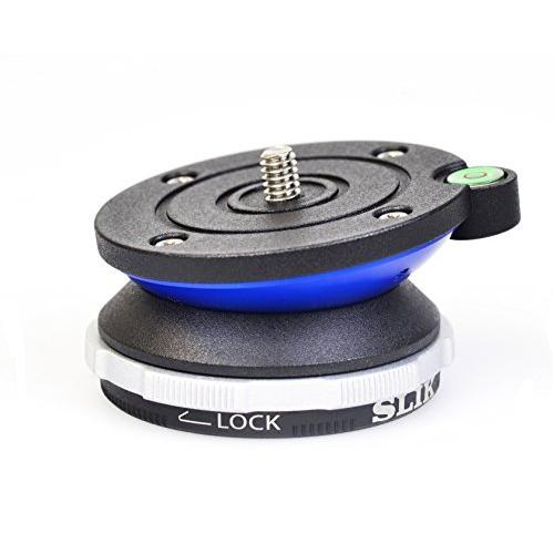 SLIK 三脚・雲台アクセサリー レベリングユニット2 水平微調整用 206713     商品情報    雲台と三脚の間に取り付け、水平出しを簡単に行うことができます。水平のまま雲台を回転したい、動画撮影の必需品。ロックの位置を選ばない回転式のロックを採用。調整角度は15(± Q1075750494(9565円)