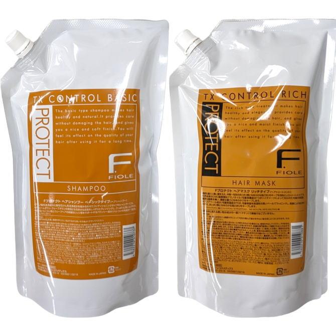 詰め替え セット フィヨーレ FIOLE Fプロテクト ベーシック シャンプー