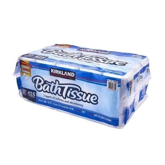 コストコ トイレットペーパー 30ロール 6ロール×5パック Bath Tissue ダブル カークランド KIRKLAND コストコ