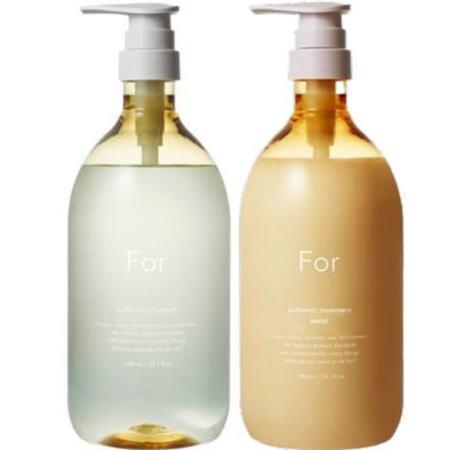 シャンプートリートメントせっと 送料無料 for オーセンティックシャンプー 980ml & トリートメント