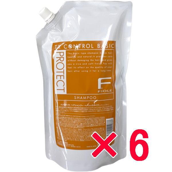 フィヨーレ FIOLE Fプロテクト ベーシック シャンプー 1000ml  リフィル【6個】 フィヨーレ FIOLE Fプロテクト ベーシック シャンプー 1000ml リフィル