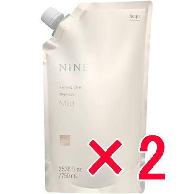 ホーユー NiNE(ナイン) ファーミングケア シャンプー 750ｍl リフィル ホーユー hoyu NiNE ナイン ファーミングケア シャンプー 750ml 詰替