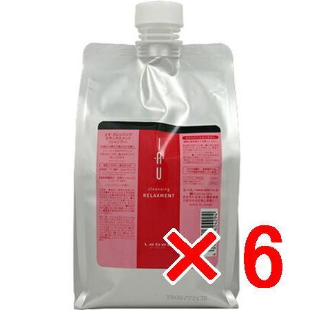 ルベル イオ リラックスメント シャンプー 1000ml 6個 新品未使用。 ルベル イオ クレンジング リラックスメント シャンプー 1000mL