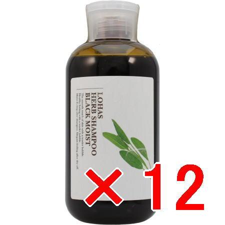 送料無料 テクノエイト ／ ロハスハーブシャンプー （ブラックモイスト