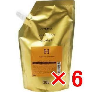 ★【送料無料】ナンバースリー 003 / ミュリアム ゴールド / ミュリアム シャンプー H 500ml 詰替え 【6個セット】/4985514022679 ☆【送料無料】ナンバースリー 003 / ミュリアム ゴールド シャンプー