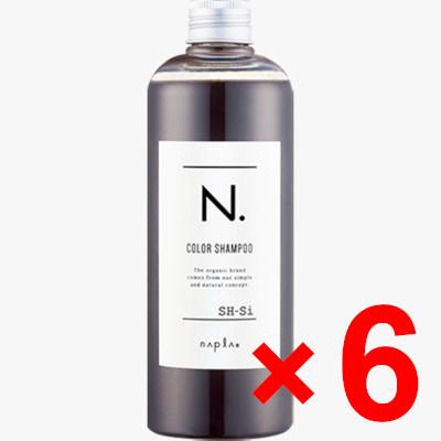 送料無料 ナプラ ／ N. エヌドット カラーシャンプー Si シルバー 320ml 6個 ホワイトフローラルの香り 送料無料 ナプラ ／ N. エヌドット カラーシャンプー Si シルバー