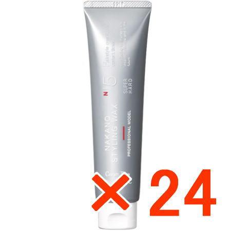 送料無料 ナカノ ／ スタイリング ワックス 5C（クリームタイプ）スーパーハード 90g 24個 送料無料 ナカノ ／ スタイリング ワックス 5C（クリームタイプ