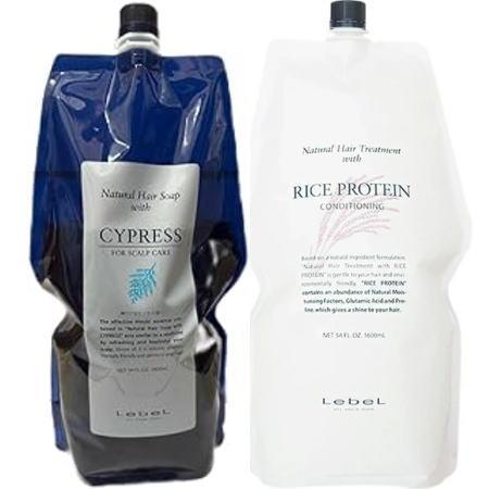 ルベル ナチュラル ヘア ソープ ウィズ CYd 1600ml ＆ トリートメント