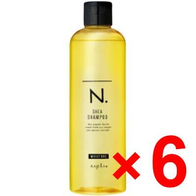 送料無料 ナプラ ／ N. エヌドット シアシャンプー モイスチャー 300ml 6個 ホワイトフローラルの香り SHEA 送料無料 ナプラ ／ N. エヌドット シアシャンプー モイスチャー 300ml