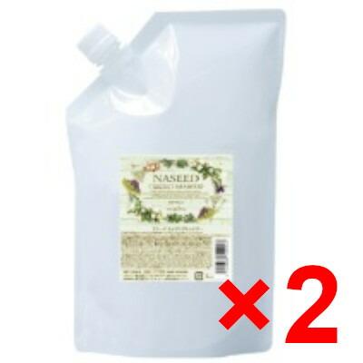 送料込み★1200ml ナシード　エイジングケアシャンプー&トリートメント ナプラ ナシード エイジングシャンプー 1200mL リフィル 2個 : amugis