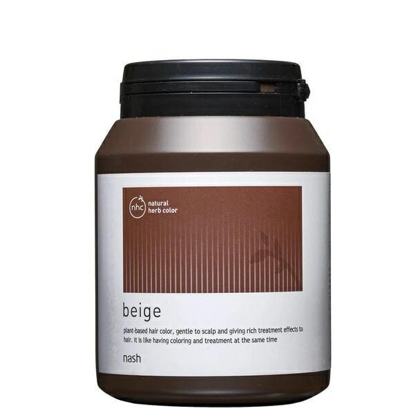 爆買 ナッシュ ナチュラルハーブカラー 300g ベージュ : amugis Yahoo