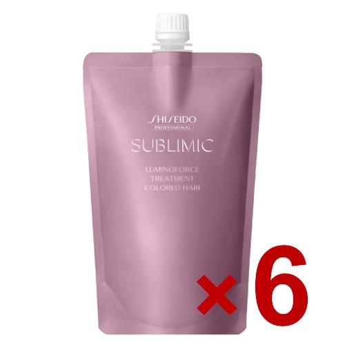 資生堂 ／ サブリミック／ ルミノフォース トリートメント 450g 6個セット ／ 抜け毛 薄毛 スカルプ サロン専売品 スカルプケア用 資生堂 ／ サブリミック／ ルミノフォース トリートメント 450g 6個