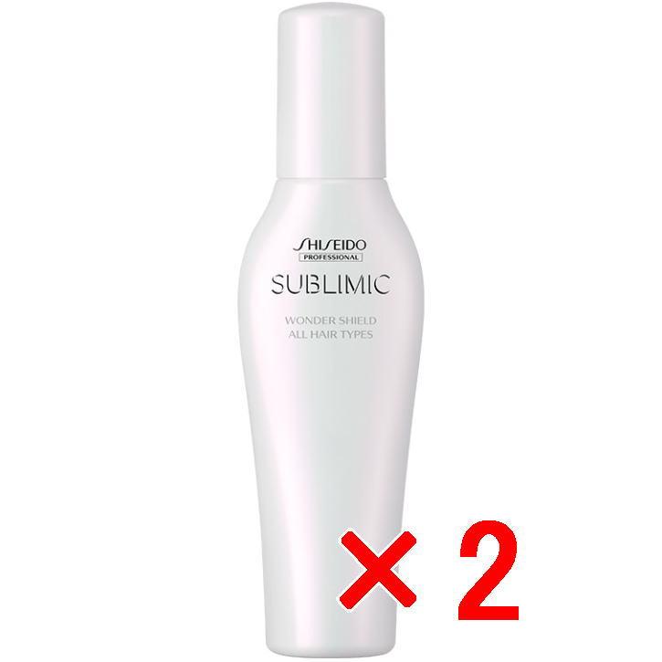 資生堂 サブリミック ワンダーシールド‪α‬ 125ml 2本セット 資生堂 サブリミック ワンダーシールド 125ml 2個 : amugis Yahoo!店