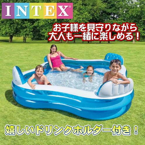 インテックス スイムセンター ファミリーラウンジ プール コストコ 大型 家庭用 np 最安値 特売