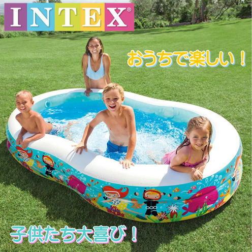 インテックス スイムセンター シュノーケル ファンプール np 家庭用 プール Intex コストコ 最安値 おしゃれ