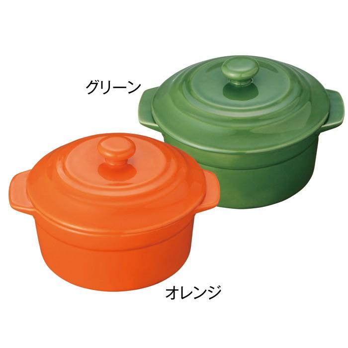 カラーランダム レンジで簡単ココット鍋 レンジ/オーブン対応（直火 