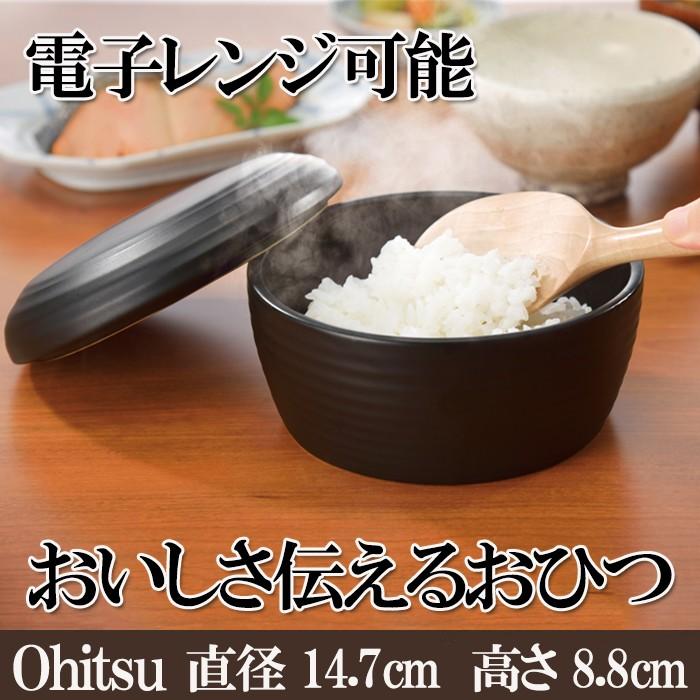 おいしさ伝えるおひつ レンジ可 電子レンジ 御膳 陶器 キッチン