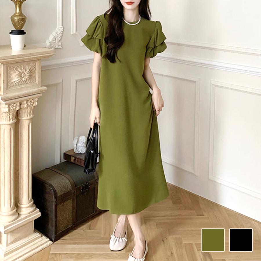 韓国 ファッション レディース ワンピース 夏 春 カジュアル