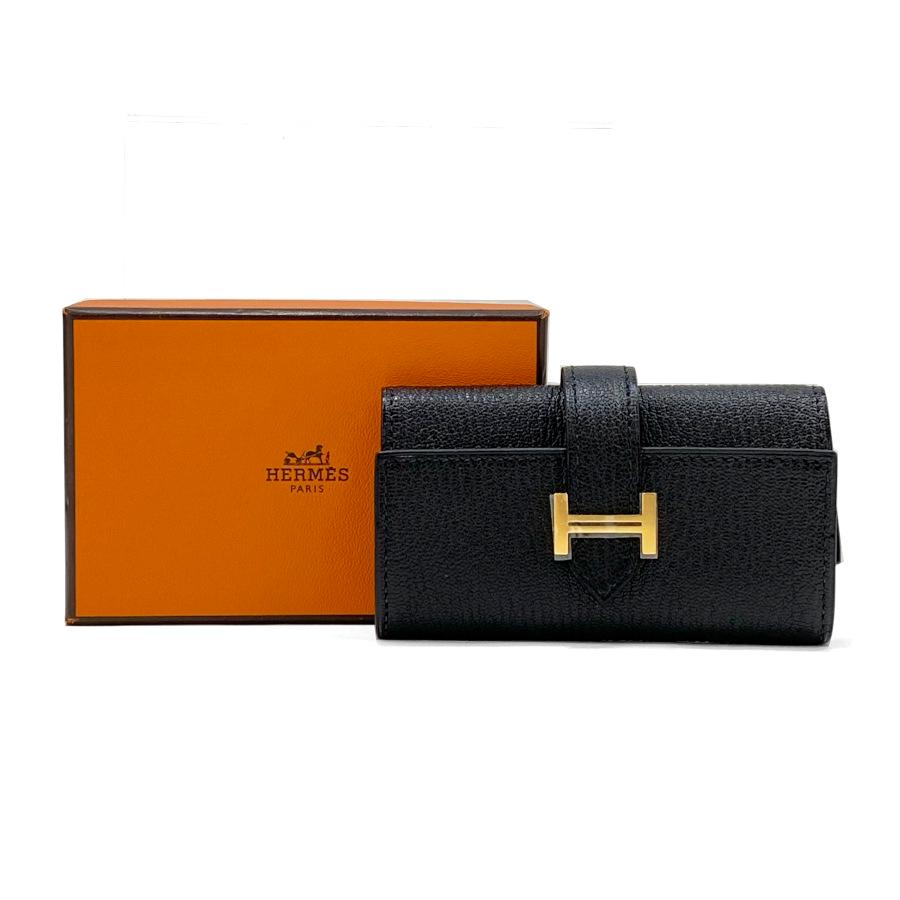 新品】エルメス HERMES キーケース 4連 ベアン Bearn シェーブル 