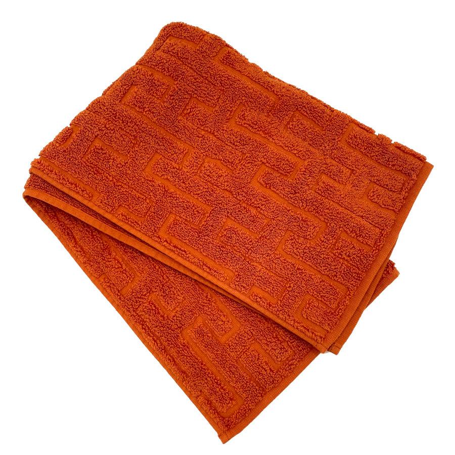 エルメス HERMES タオル ゲストタオル 大判 ステアーズ オランジュ 