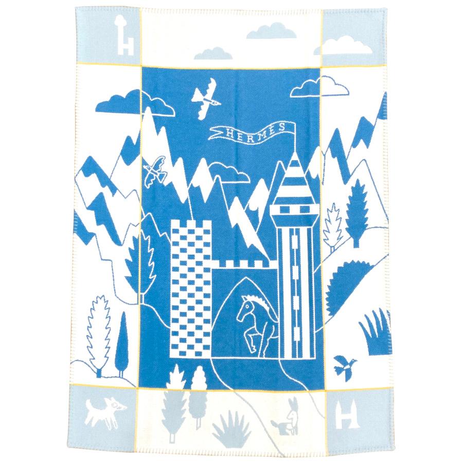 エルメス HERMES 大判 ブランケット おくるみ 赤ちゃん ベビー  