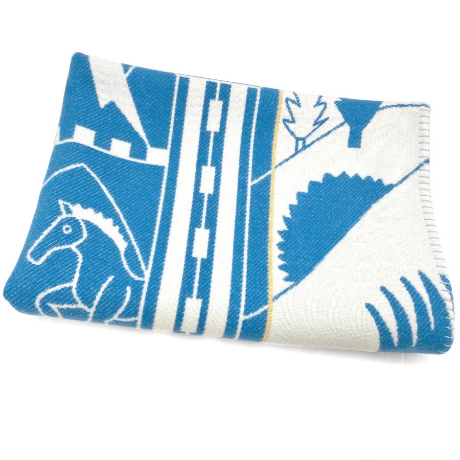 エルメス HERMES 大判 ブランケット おくるみ 赤ちゃん ベビー  