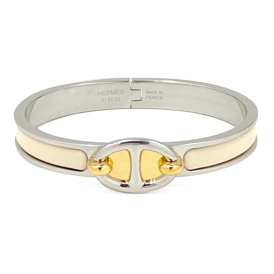 エルメス HERMES エナメルブレスレット ミニ・クリック シェーヌ  