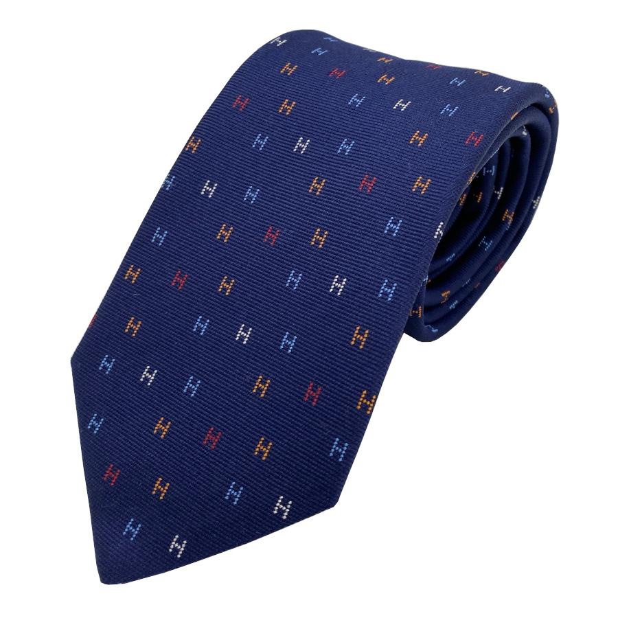 エルメス　ネクタイ　Hサンティヤン HERMES☆エルメス ネクタイ 《Hサンティヤン》