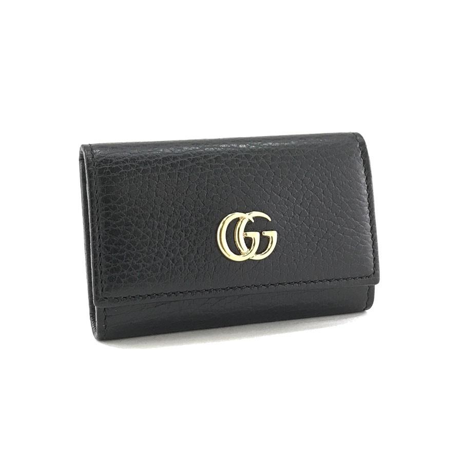 グッチ GUCCI キーケース 6連 キーホルダー プチ マーモント PETITE