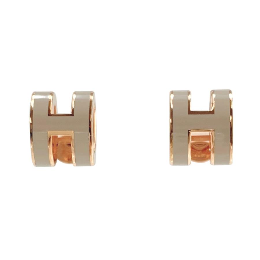 新品☆ラッピング無料☆ エルメス HERMES ピアス 《 ポップアッシュ 