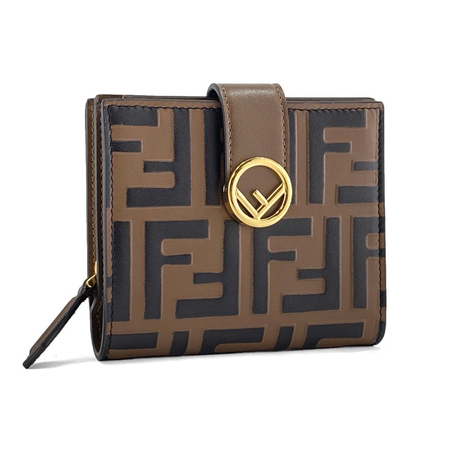 フェンディ FENDI 財布 二つ折り コンパクト F IS FENDI エフ イズ 