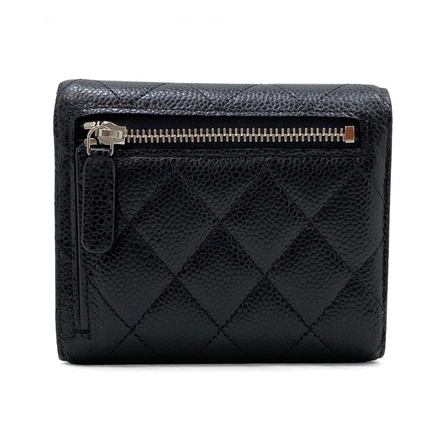 シャネル CHANEL 財布 三つ折り クラシック スモール フラップ 