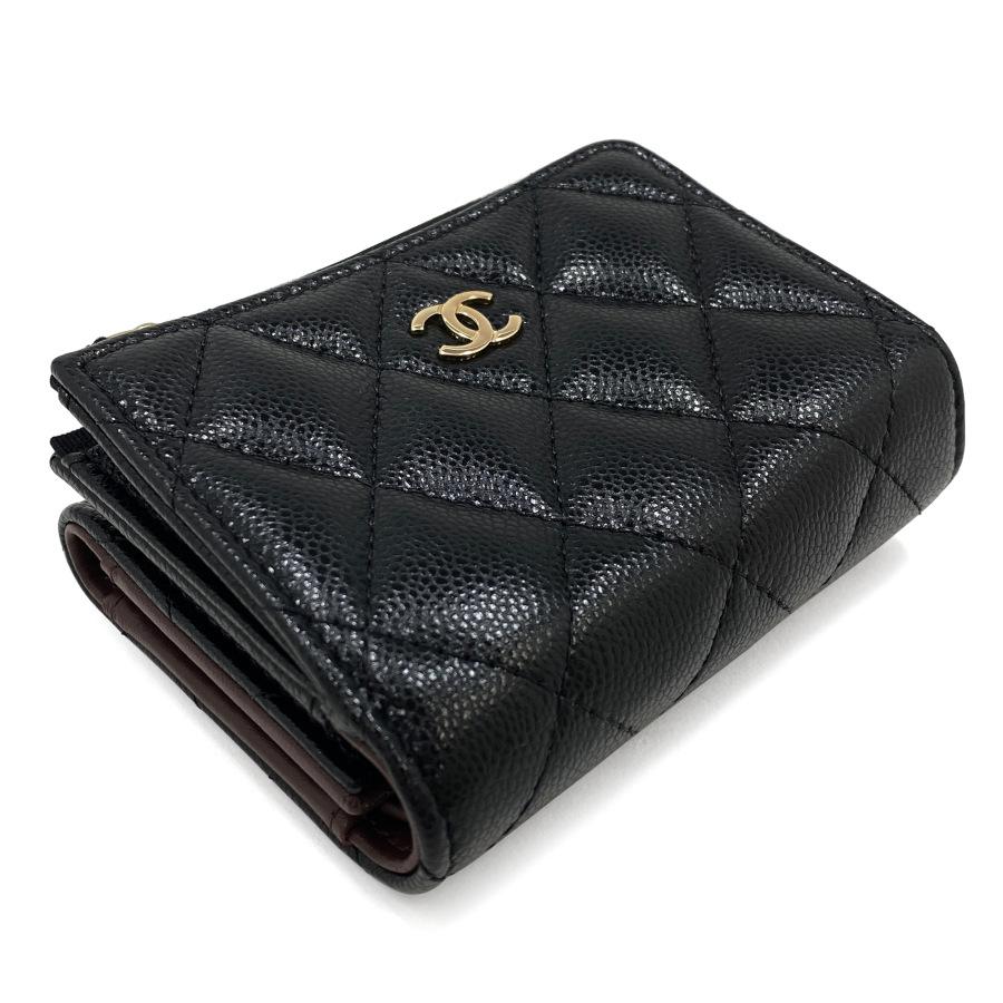 新品】CHANEL シャネル 財布 三つ折り クラシック スモール ウォレット 