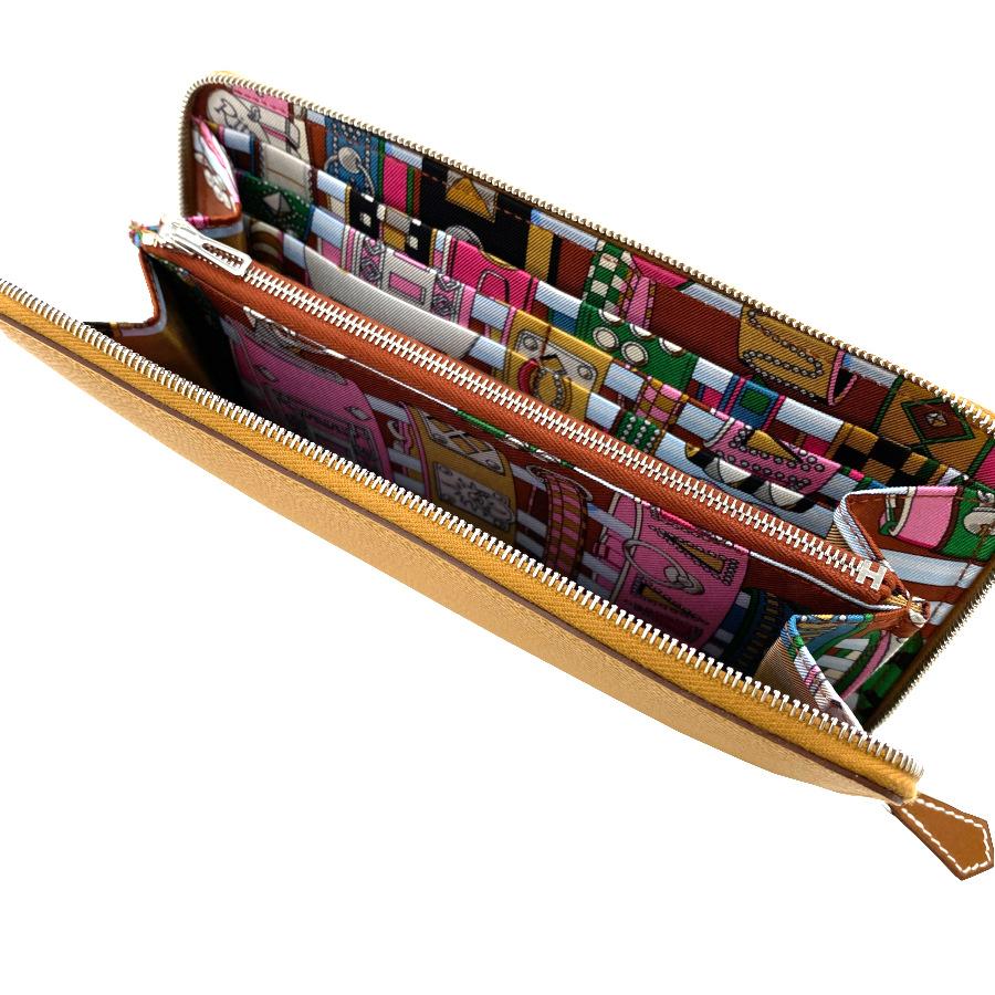 新品】エルメス HERMES 長財布 財布 アザップ ロング シルクイン 