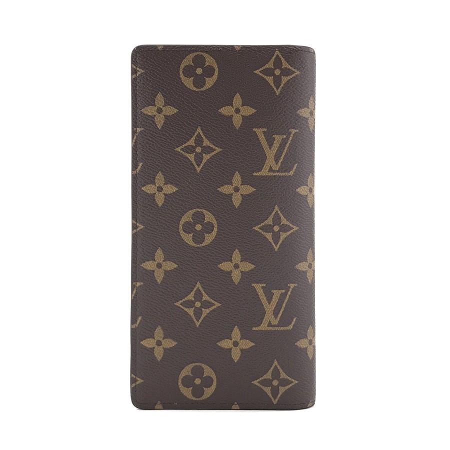 ルイヴィトン LOUIS VUITTON 長財布 二つ折り ポルトフォイユ ブラザ 