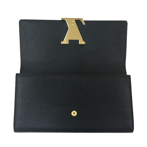 ルイヴィトン LOUIS VUITTON 長財布 ポルトフォイユ カプシーヌ