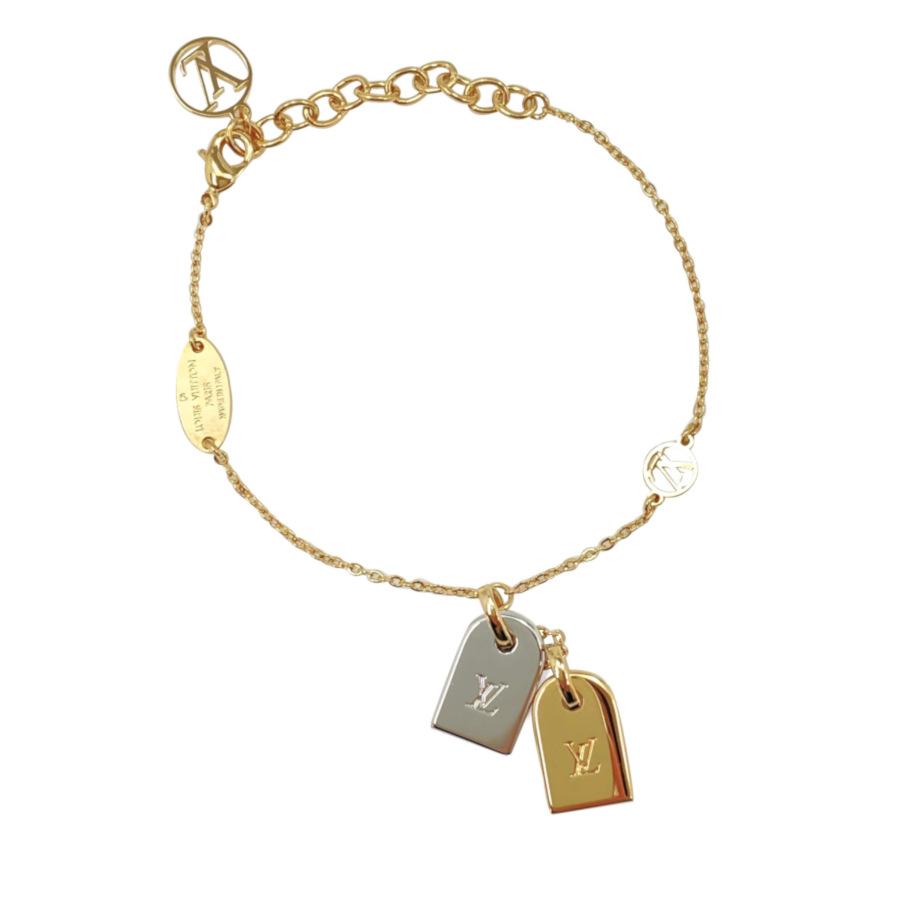 ルイヴィトン LOUIS VUITTON ブレスレット ナノグラム モノグラム  