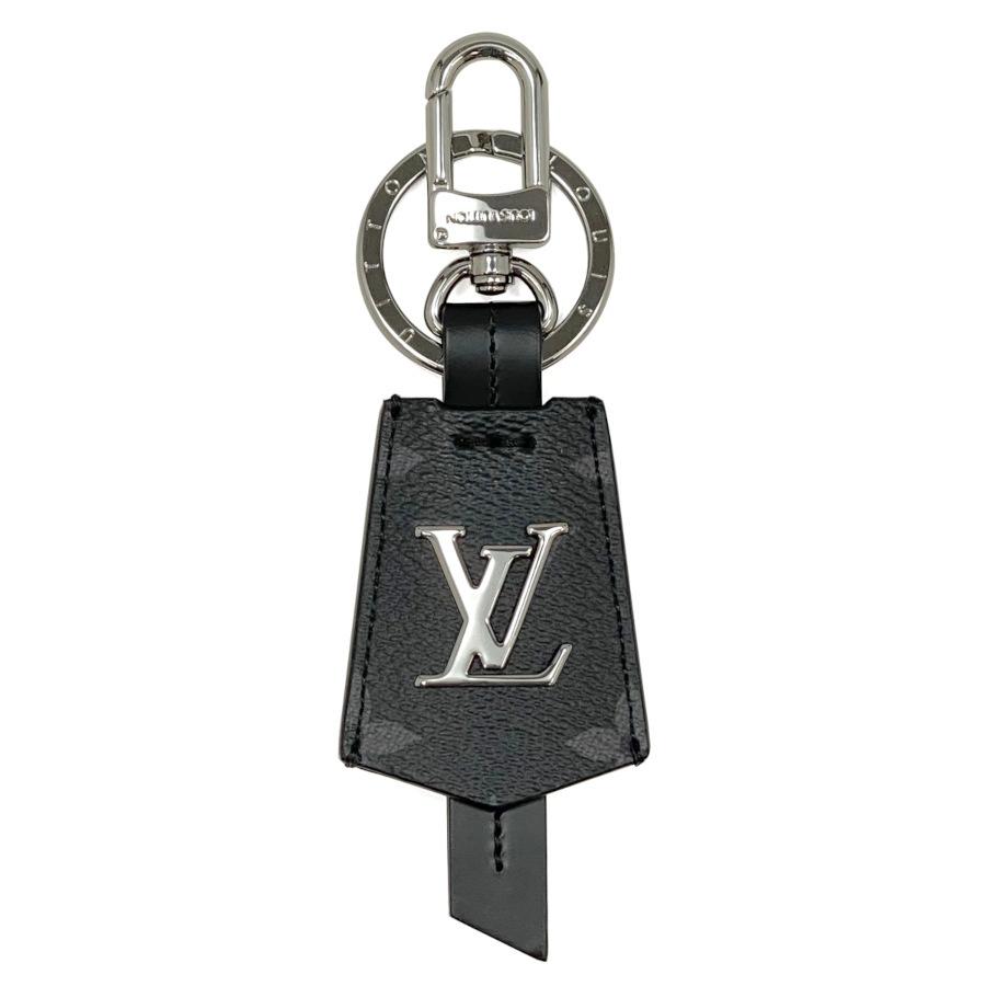 ルイヴィトン LOUIS VUITTON ポルトクレ クロッシュ クレ キーホルダー シルバー ブラック グレー モノグラム エクリプス カーフレザー  LVイニシャル M63620 : m63620 : Brand Selection STAGE - 通販 - Yahoo!ショッピング