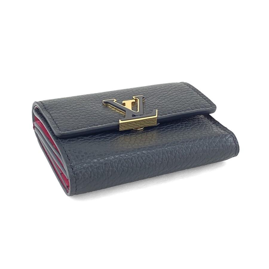 ルイヴィトン LOUIS VUITTON 財布 三つ折り ポルトフォイユ カプシーヌ 