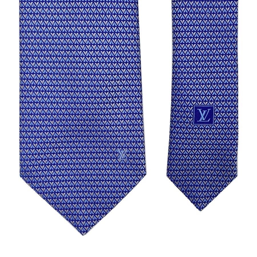 LOUIS VUITTON ダイヤモンドパターン ネクタイ LOUIS VUITTON ネクタイ ダイヤモンドパターン