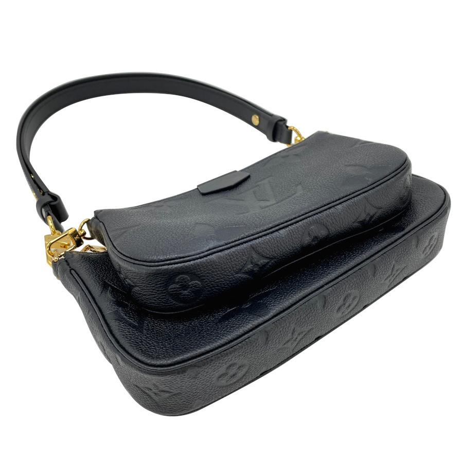ルイヴィトン LOUIS VUITTON ショルダーバッグ ミュルティ ポシェット 大阪買い 黒ミュルティ ルイヴィトン ポシェット アンプラント モノグラム アクセソワール ハンドバッグ