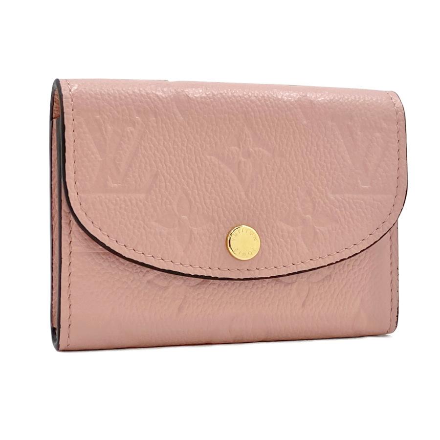 新品】ルイヴィトン LOUIS VUITTON 財布 三つ折りポルトモネ ロザリ 